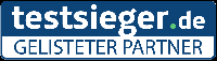 Gelisteter Partner von Testsieger.de