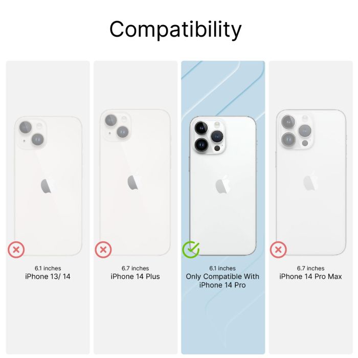 Catalyst Influence Case iPhone 14 Pro Clear