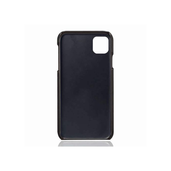 Casecentive Leather Wallet Back Case iPhone 12 Mini schwarz