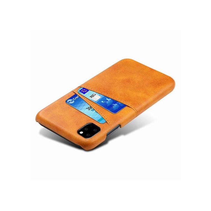 Casecentive Leder Wallet Backcase iPhone 11 beige