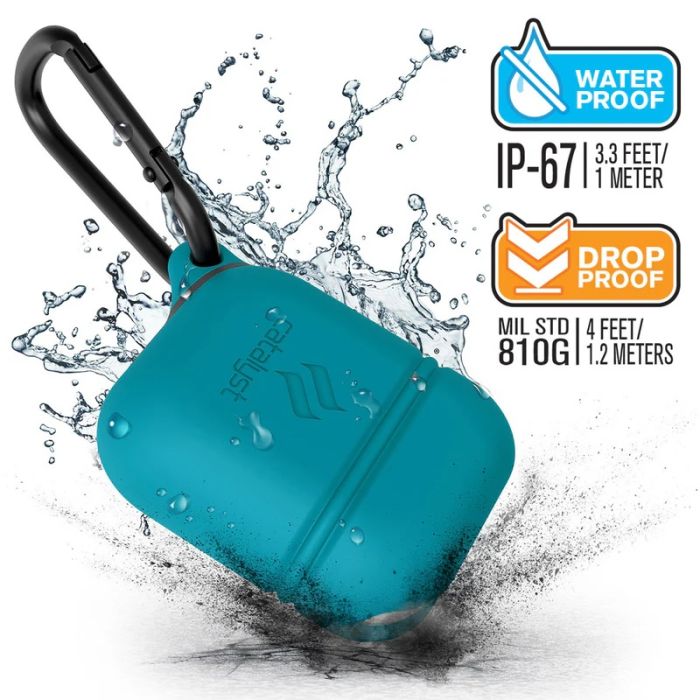 Catalyst Waterproof Case AirPods 1 / AirPods 2 Glacier Blue