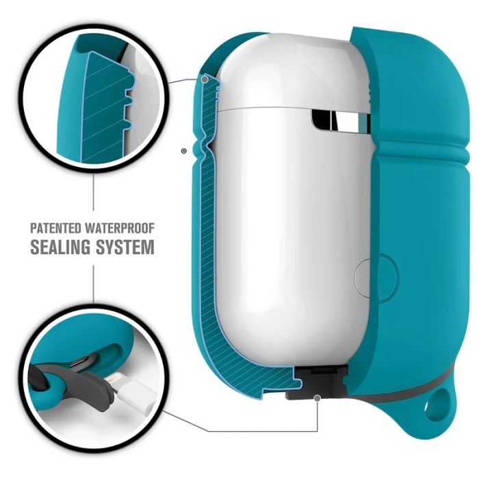 Catalyst Waterproof Case AirPods 1 / AirPods 2 Glacier Blue