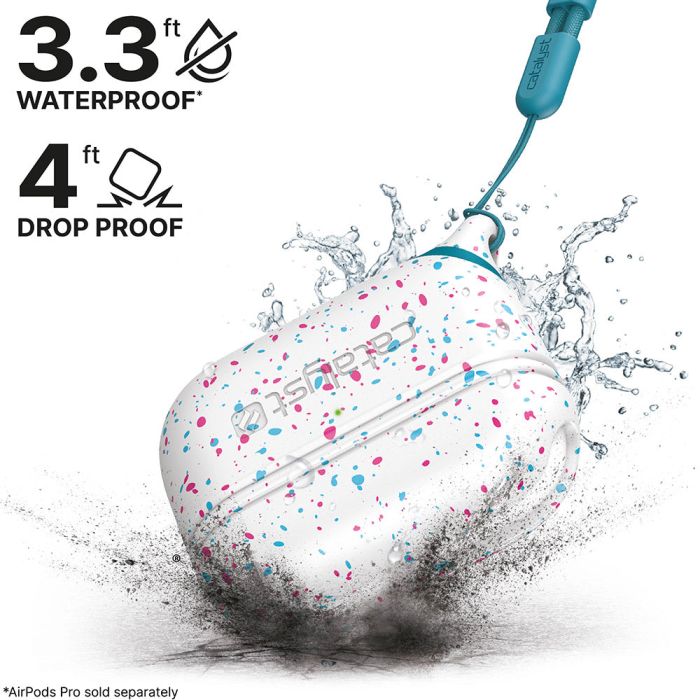 Catalyst Waterproof & Drop Proof Case AirPods Pro (1st & 2nd Generation) Funfetti