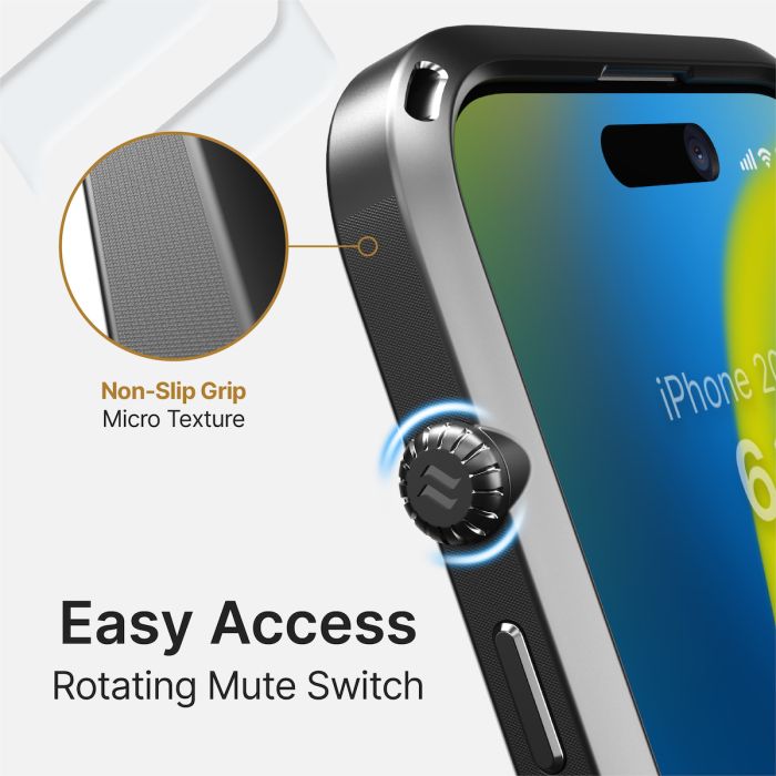 Catalyst Influence Case with MagSafe iPhone 15 Pro Max Stealth Black 