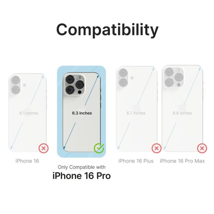 Catalyst Influence Case iPhone 16 Pro Clear