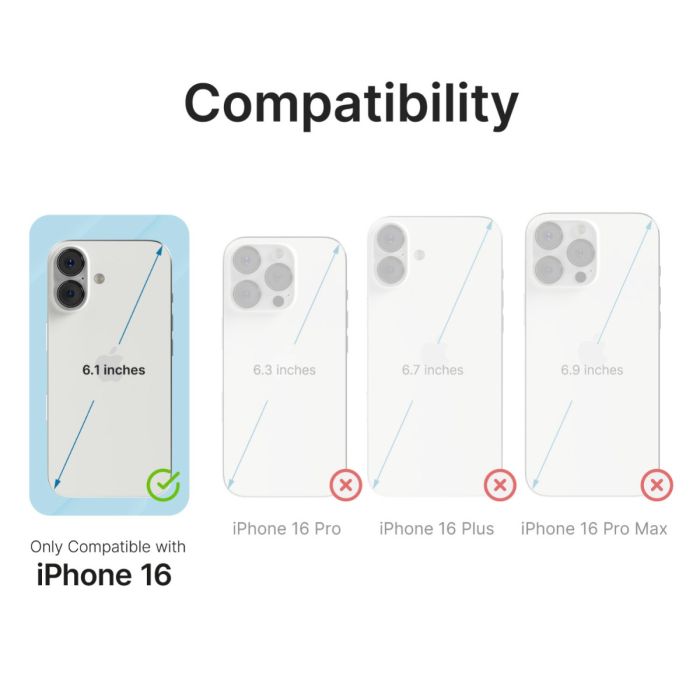 Catalyst Influence Case iPhone 16 Clear