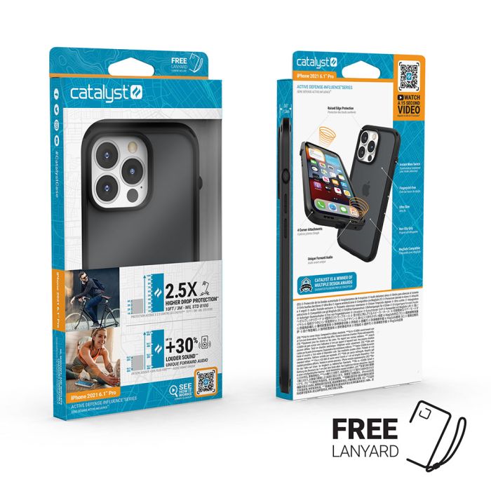 Catalyst Influence Case iPhone 13 Pro Stealth Black