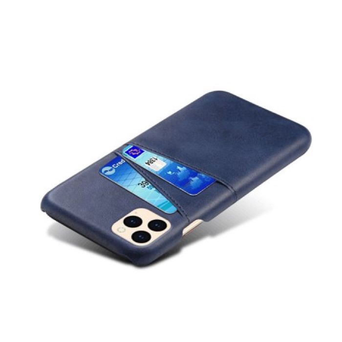 Casecentive Leder Wallet Back Case iPhone 12 Mini blau