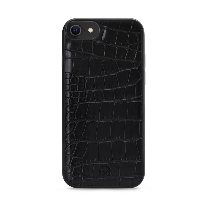 Mobilize 2in1 Elegant Magnet Clutch iPhone 6(S) / 7 / 8 / SE (2020) Black Croco