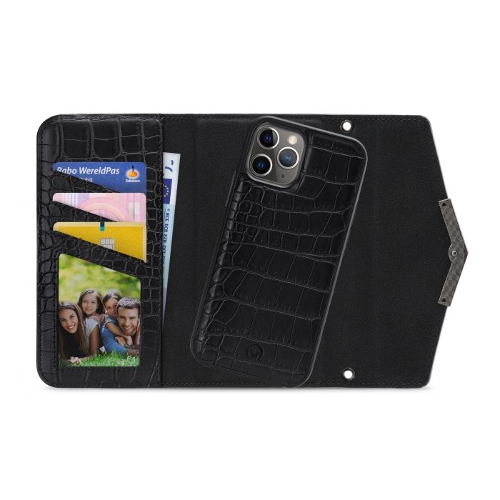 Mobilize 2in1 Elegant Magnet Clutch Apple iPhone XR/11 Black Croco