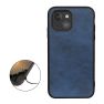 Casecentive Shockproof Leather Back Case iPhone 13 Mini blau sticky