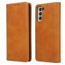 Casecentive Leder case Luxus Samsung Galaxy S21 Plus braun sticky