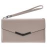 Mobilize 2in1 Elegant Magnet Clutch Apple iPhone 12 / 12 Pro Beige Snake sticky