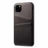 Casecentive Leather Wallet Back Case iPhone 12 / iPhone 12 Pro schwarz sticky