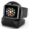 Casecentive Ladestation Apple Watch 1 / 2 / 3 / 4 schwarz sticky