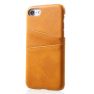 Casecentive Leder Wallet Back Case iPhone 7 / 8 / SE 2020 beige sticky