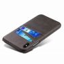 Casecentive Leder Wallet Back Case iPhone XS Max Schwarz thumbnail