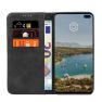 Casecentive PU Leder Wallet Case Galaxy S10 schwarz sticky