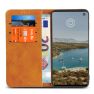 Casecentive Leder Wallet Case Samsung Galaxy S10 Beige sticky