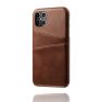 Casecentive Leather Wallet Back Case iPhone 12 Pro Max braun  sticky