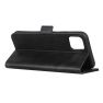 Casecentive Magnetic Leather Wallet Case iPhone 12 / iPhone 12 Pro schwarz  thumbnail