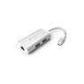 ADAM elements CASA Hub eC301 3-in-1 USB-C silber sticky