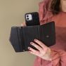 Mobilize 2in1 Elegant Magnet Clutch iPhone 6(S) / 7 / 8 / SE (2020) Black Croco thumbnail