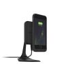 Mophie Charge Force Desk Mount kabelloser Aufladung schwarz sticky