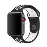 Apple Nike Sport Band Apple Watch 38mm / 40mm / 41mm Schwarz / Weiß sticky