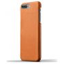 Mujjo Leather Case iPhone 8/7 Plus Tan / Braun sticky