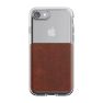 Nomad Clear Case iPhone 7 / 8 Plus braun sticky