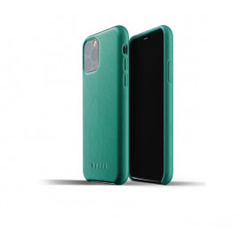 Mujjo Leather Case iPhone 11 Pro Grün