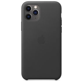 Apple Leder Hülle iPhone 11 Pro schwarz 