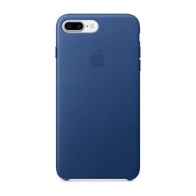 Apple leather case iPhone 7 / 8 Plus sapphire blue