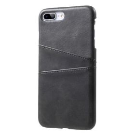 Casecentive Leder Wallet Back Case iPhone 7 / 8 Plus Schwarz