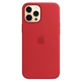 Apple Silicone MagSafe Case iPhone 12 Pro Max Red