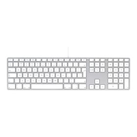 Apple Wired Keyboard USB Numeric Keypad QWERTY Weiß